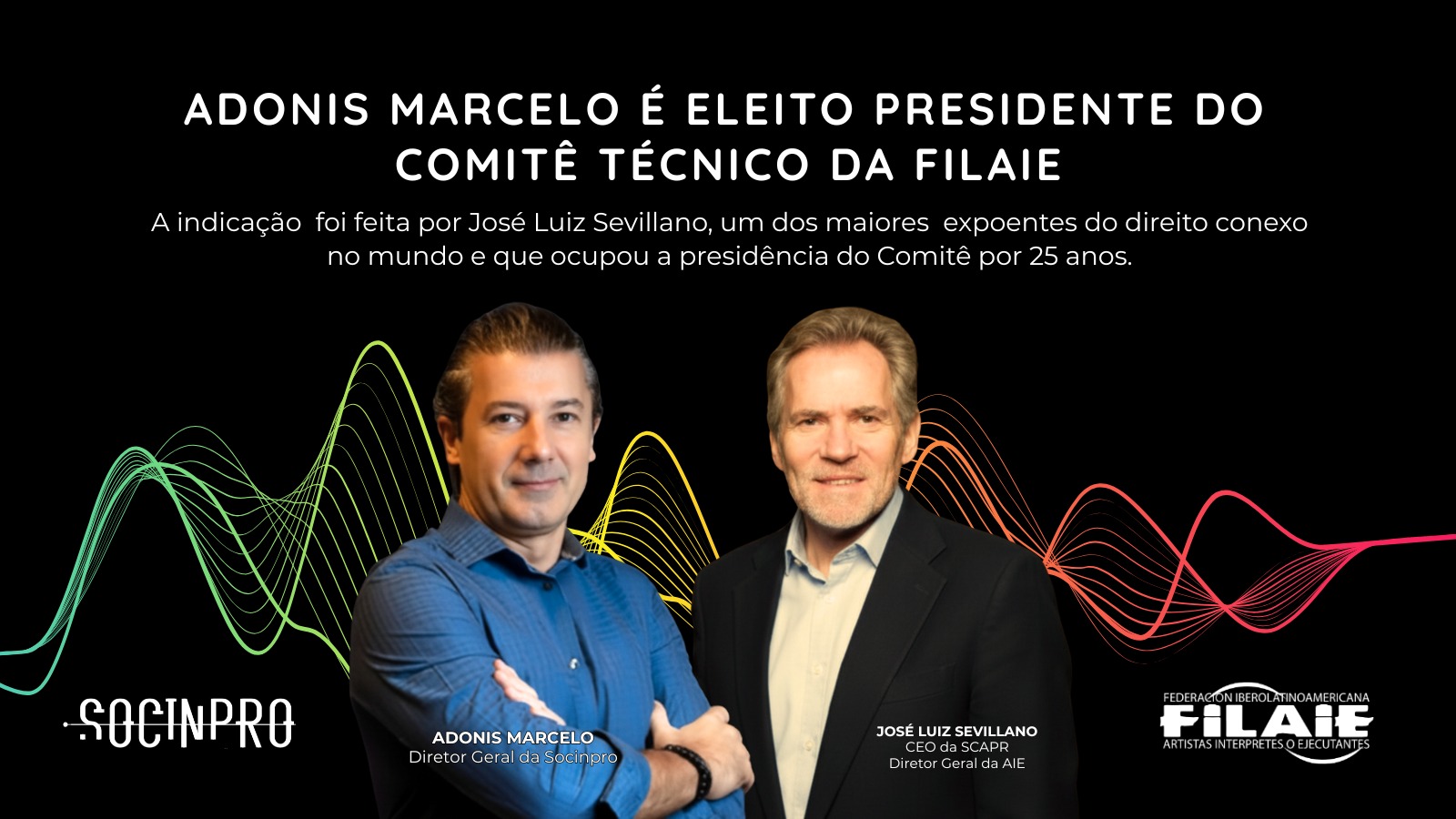 ADONIS MARCELO É ELEITO PRESIDENTE DO COMITÊ TÉCNICO DA FILAIE
